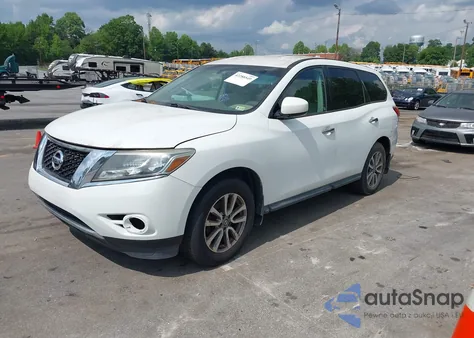 2013 Nissan Pathfinder S from USA, damaged, VIN 5N1AR2MM6DC684149